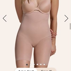 Honey Love Power Shorts Shapewear in Sand - L